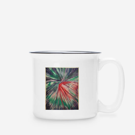 Ceramic Camp Mug White 13oz